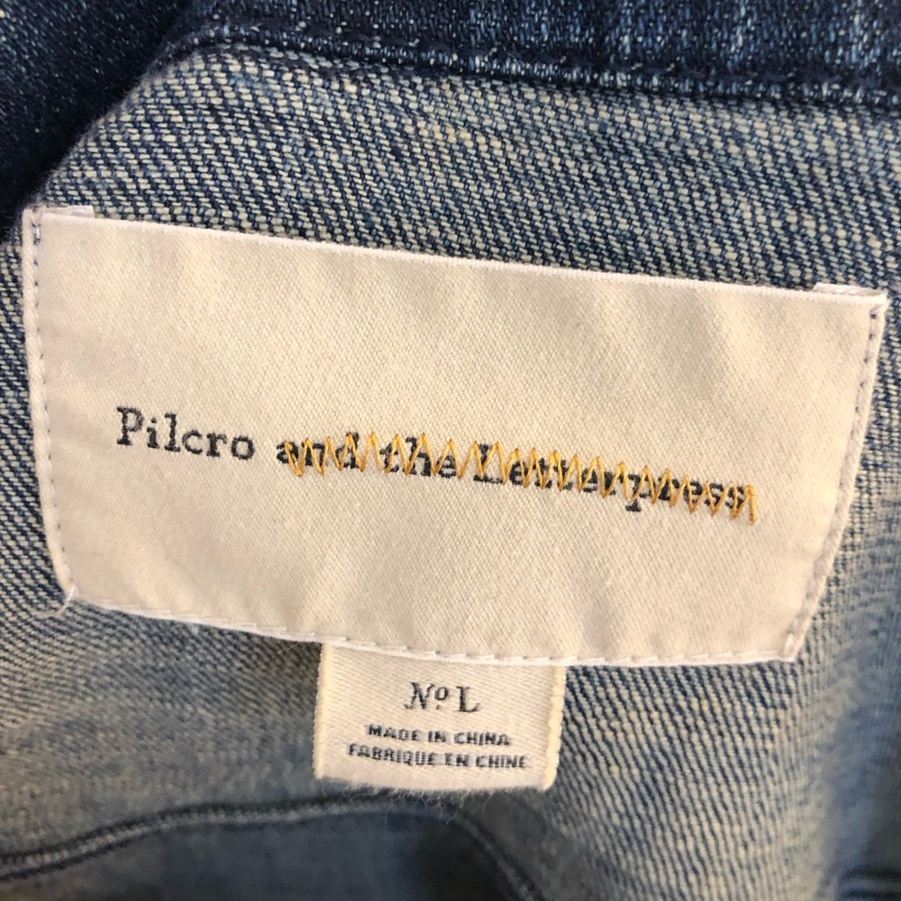 Pilcro Blue Denim Jacket